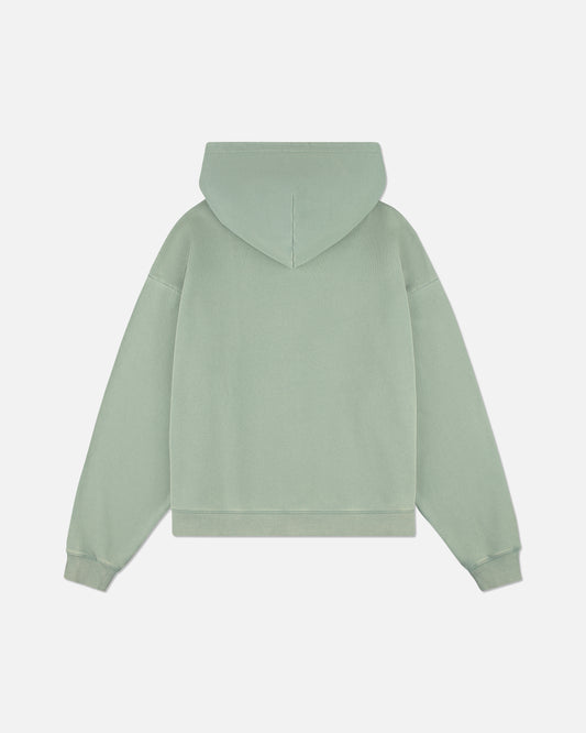 Washed Green Copy Zip Up