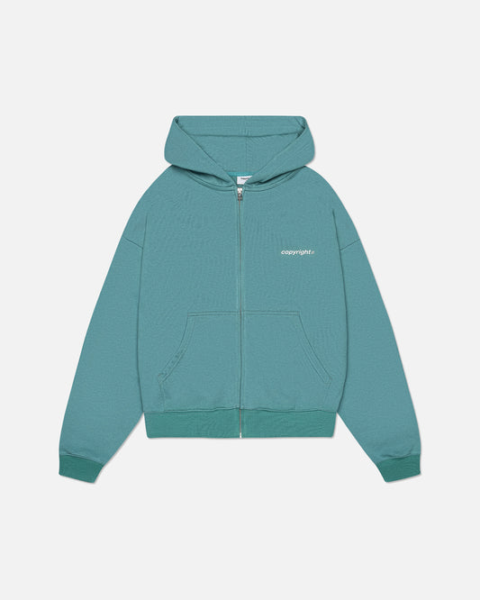 Seafoam Green Zip Up