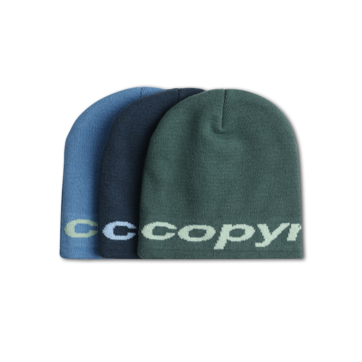 Green Logo Beanie