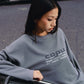 Grey Copy Waffle Tee