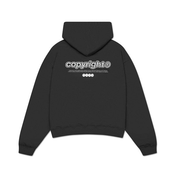 ★送料・関税込★HOODHOOD★Parody Logo Hood★ GREED13 LOGO ZIP HOODIE Black | DOG HOUSE GARAGE