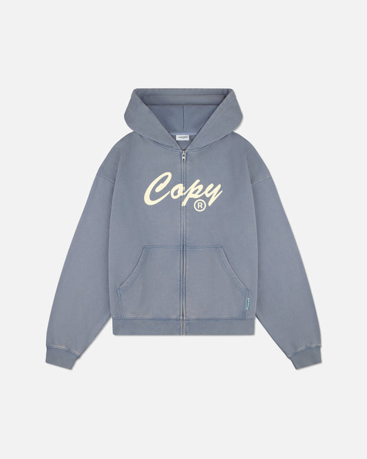 Washed Navy Copy Zip Up