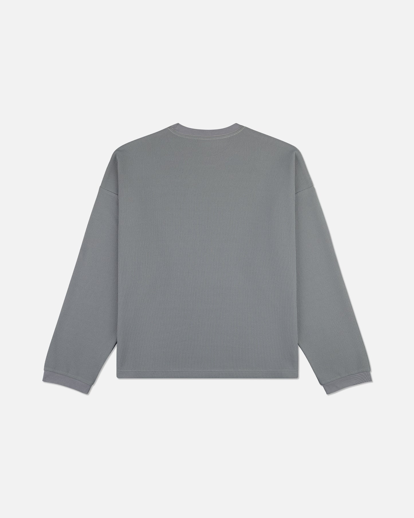 Grey Copy Waffle Tee