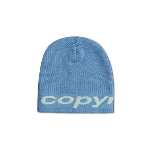 Sky Blue Logo Beanie