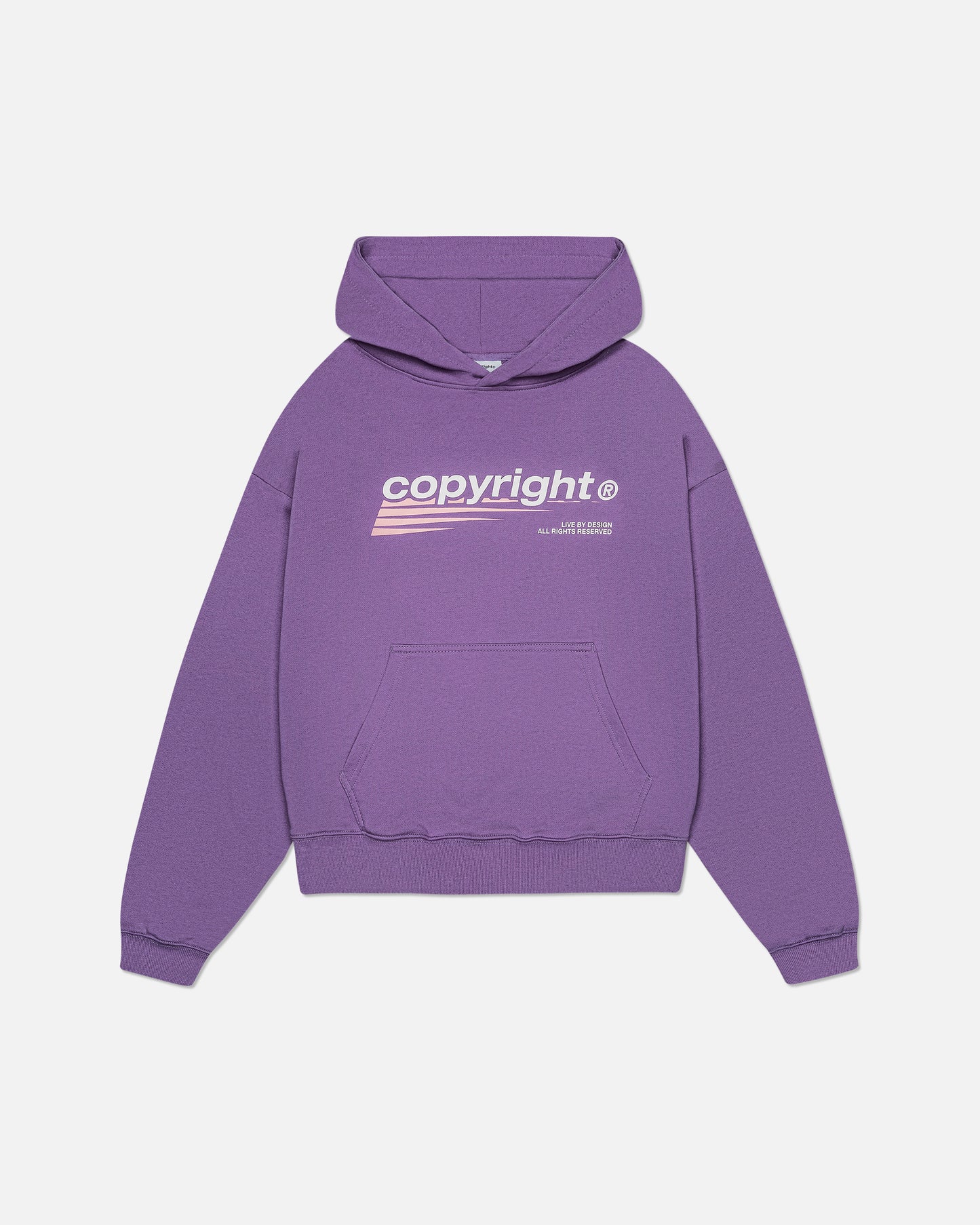 Purple Racing Hoodie
