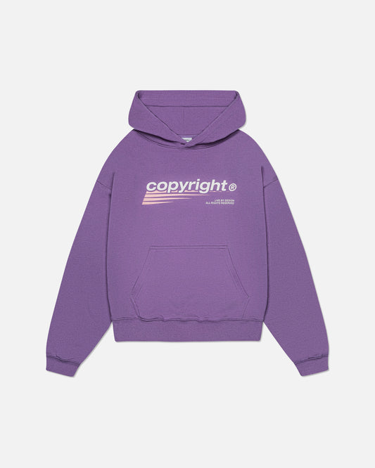 Purple Racing Hoodie