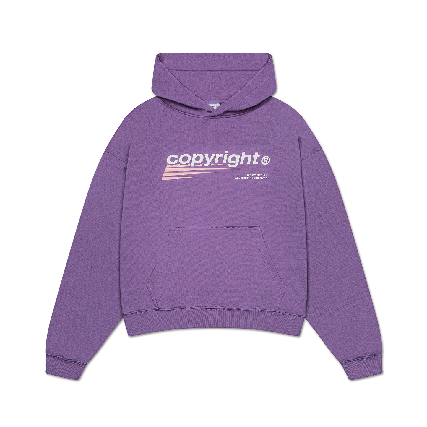 Purple Racing Hoodie