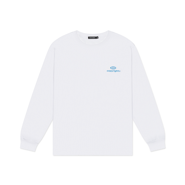 トップス everyone LOGO BY VINCENT L/S TEE (WHITE) everyone LOGO BY VINCENT L/S TEE (WHITE)（everyone LOGO BY